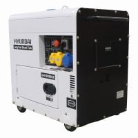 Hyundai DHY8000SELR 6kW Long Run Diesel Generator