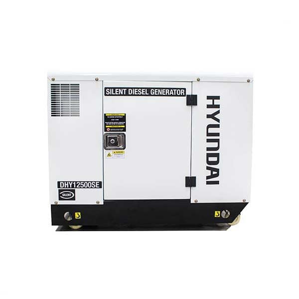 Hyundai DHY12500SE 10kW / 12.5kVA 1PH Diesel Generator