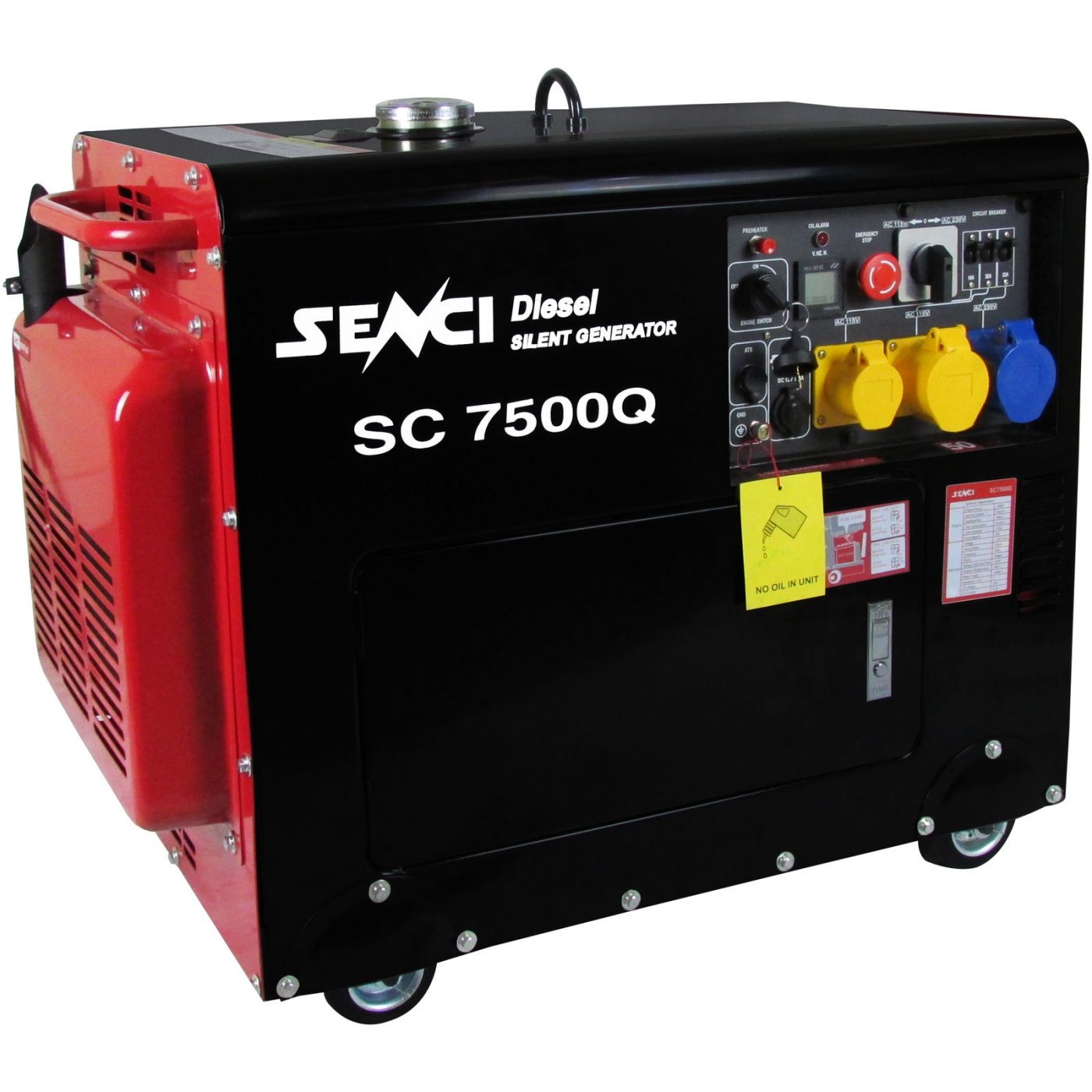 Senci SC7500Q Portable Diesel Generator