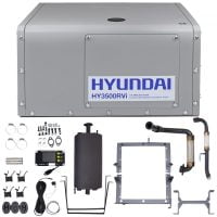 Hyundai HY3500RVi 3.5kW Motorhome RV Petrol Leisure Generator