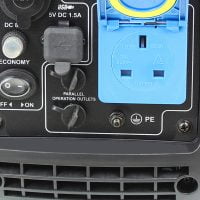 P1PE Petrol portable generator socket