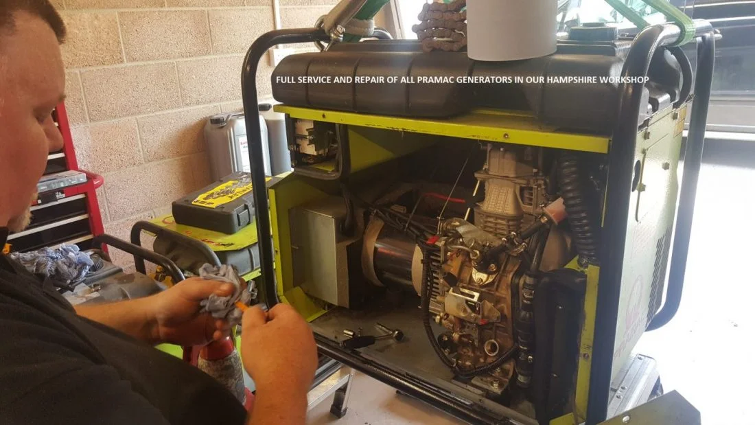 Pramac P4500 3.7kW Diesel Generator Electric Start