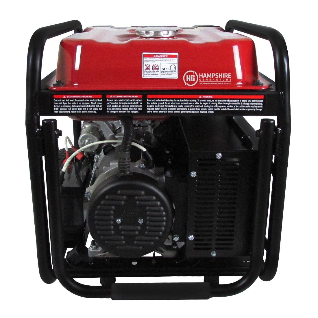 Senci SC9000-II 7.5kW Electric Start Frame Mounted Petrol Generator