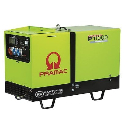 Pramac P11000 10kVA 8.6kW Diesel Generator 3PH 400/230v