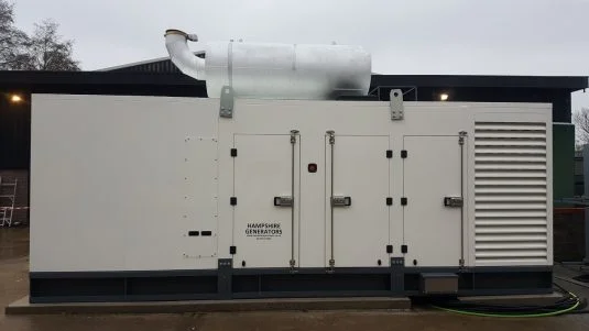 1000kVA diesel generator installation