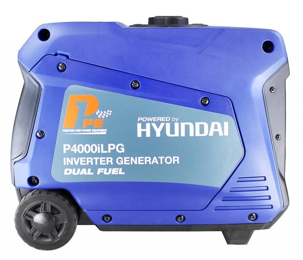 P1PE P4000iLPG 4kW Dual Fuel LPG / Petrol Inverter Generator