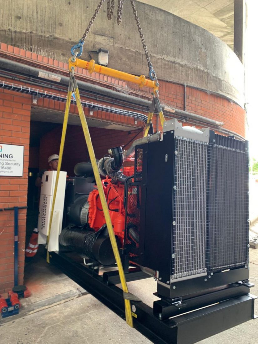 300kVA standby generator installation