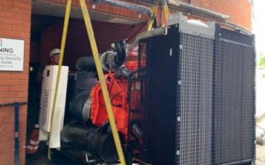 300kVA standby generator installation