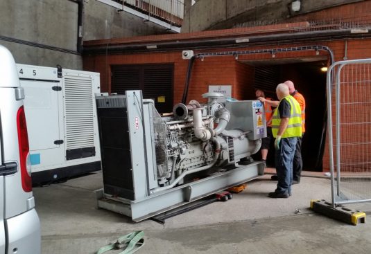 diesel generator installation