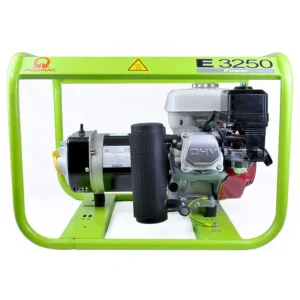 Pramac E3250 110V CTE 2.6kw Petrol Generator Side View.