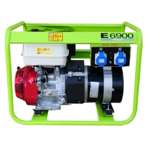 Pramac E6900 6.43kw 230V 110V Petrol Generator Recoil Start