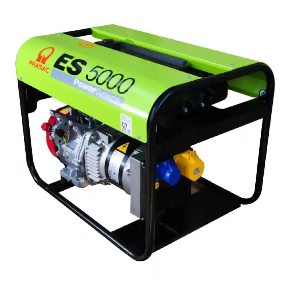 Pramac ES5000 230V / 110V 4.6kw Long Run Petrol Generator