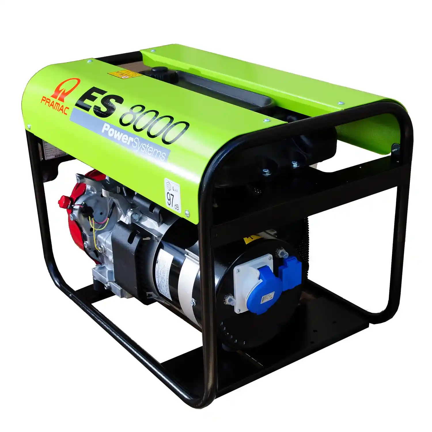 Pramac ES8000 6.4kw 230V Long Run Petrol Generator Recoil Start
