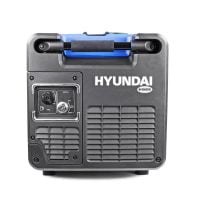 Hyundai HY4500SEI Petrol Generator Back View