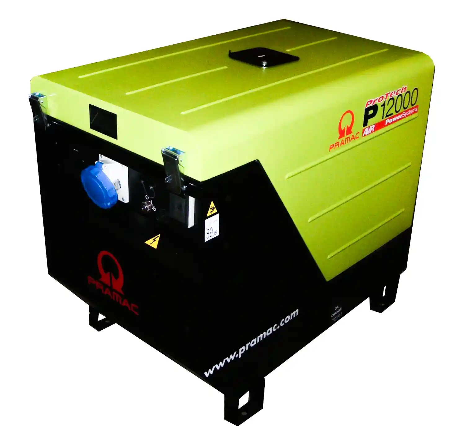 Pramac P12000 63A 230V AVR CONN 10kw Petrol Generator Electric Start