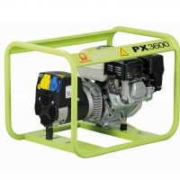 Pramac PX3600 3kw 230V / 110V Petrol Generator Recoil Start