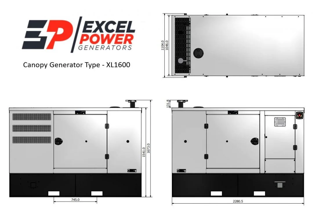 10KVA Diesel Generator Excel Power XL10P Perkins