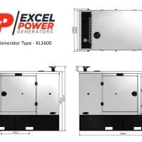 15kVA Diesel Generator Excel Power XL15P Perkins