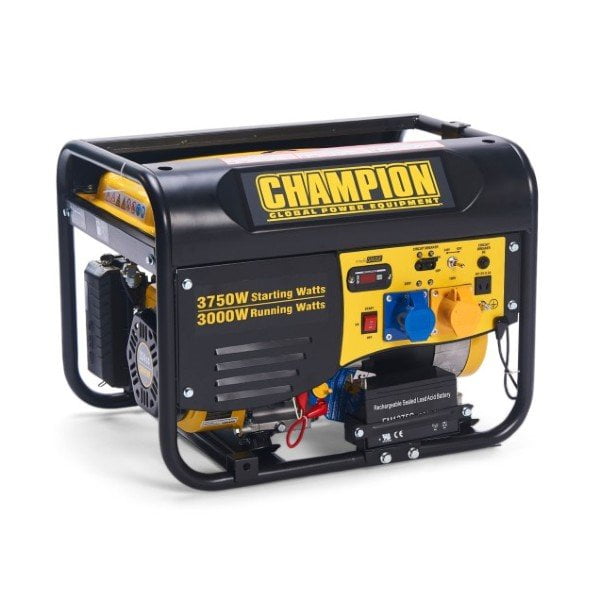 Champion CPG4000E1 3500W Open Frame Petrol Generator