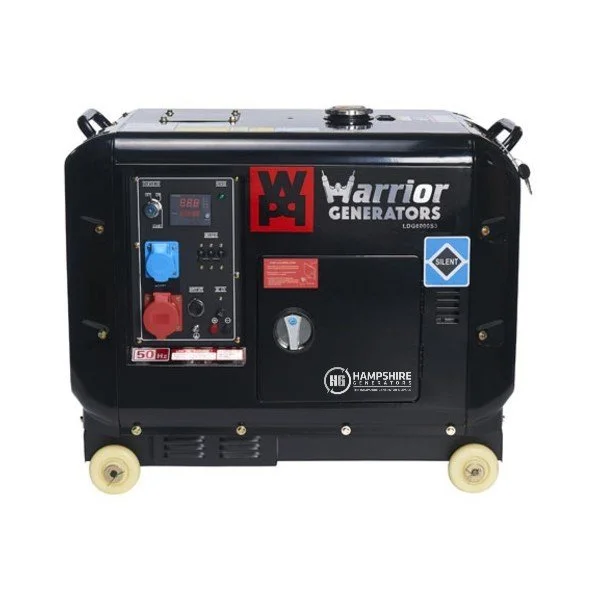 Warrior LDG6000S3 6kW Three Phase Silent Diesel Generator