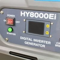 Hyundai HY8000Ei 7.5KW Portable Petrol Inverter Generator