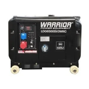 Warrior LDG6500SV3WRC 5.5KW Diesel Generator 3 Phase Wireless Remote