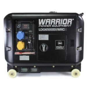Warrior LDG6500SVWRC 5500 Watts Diesel Generator Wireless Remote.