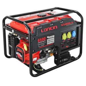 5kW Open Frame Petrol Generator Loncin LC6500D-AS