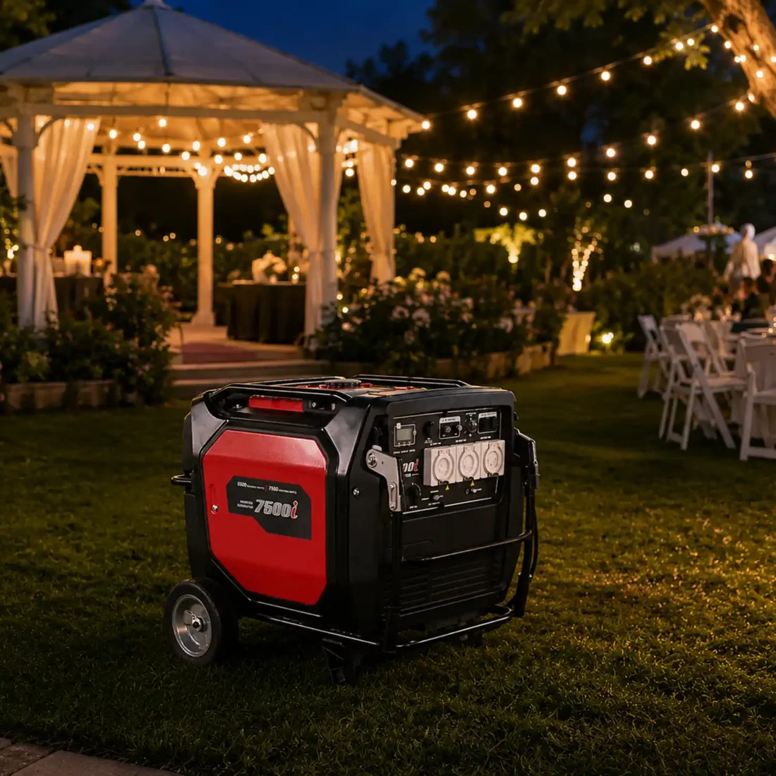 Loncin LC7500i 6.5KW Petrol Inverter Generator