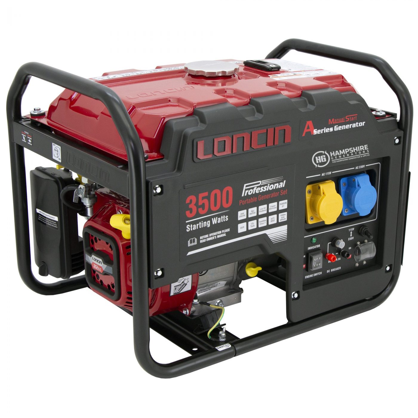 Loncin LC3500-AS 2.8KW Petrol Generator