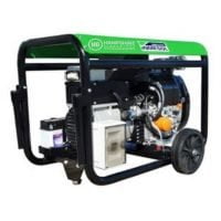 Inmesol AL-1000 9kVA 400V / 230V 3 Phase Diesel Generator Electric Start - USED