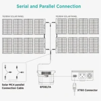 EcoFlow MC4 Solar Parallel Cable