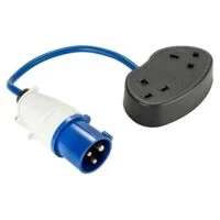 Fly Lead Socket Converter 16A to 13A Socket