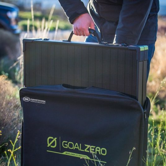 Goal Zero Bolder 100 Briefcase Solar Panel Lifestyle 3