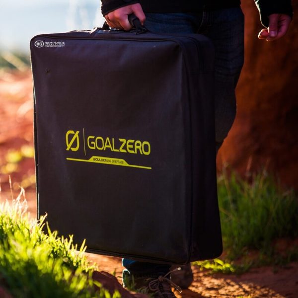 Goal Zero Bolder 100 Briefcase Solar Panel in Carry Case