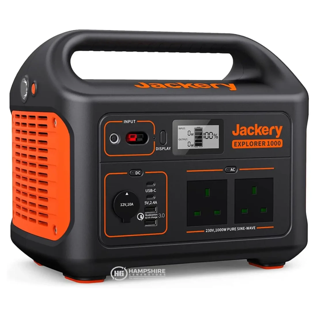 Jackery Explorer 1000 Power Station + Carrying Case
