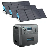 Bluetti AC200P Portable Power Station + 3X PV200 Solar Panels