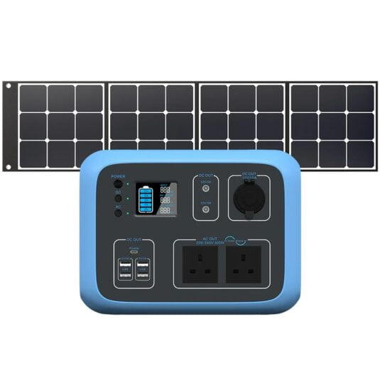 Bluetti AC50S Portable Power Station + SP120 Solar Panel