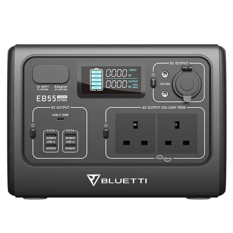 Bluetti EB55 537Wh Portable Power Station