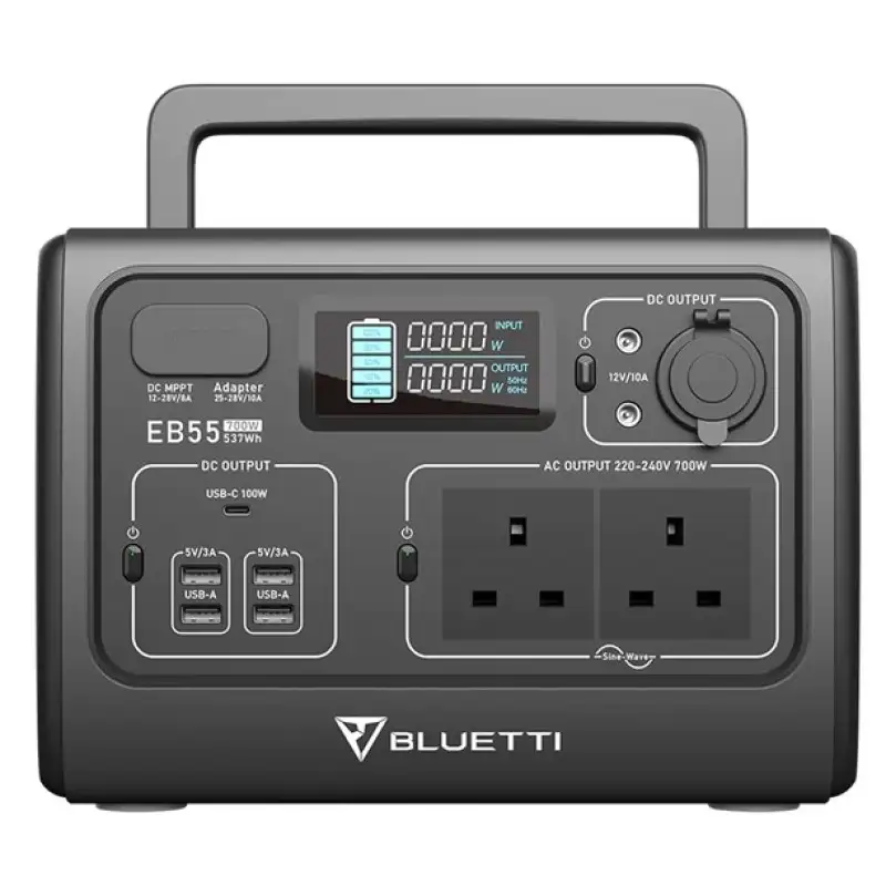 Bluetti EB55 537Wh Portable Power Station