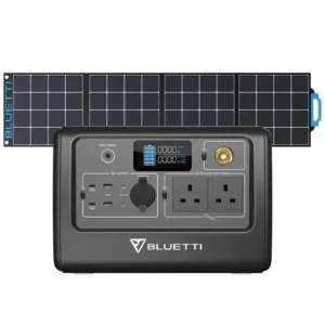 Bluetti EB70 Portable Power Station + SP120 Solar Panel