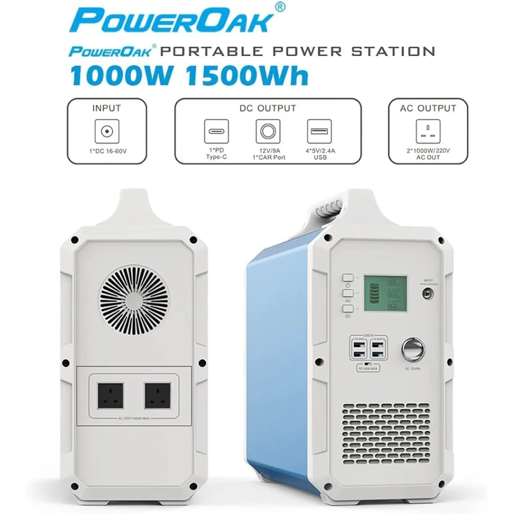 Bluetti EB150 1500Wh Portable Power Station