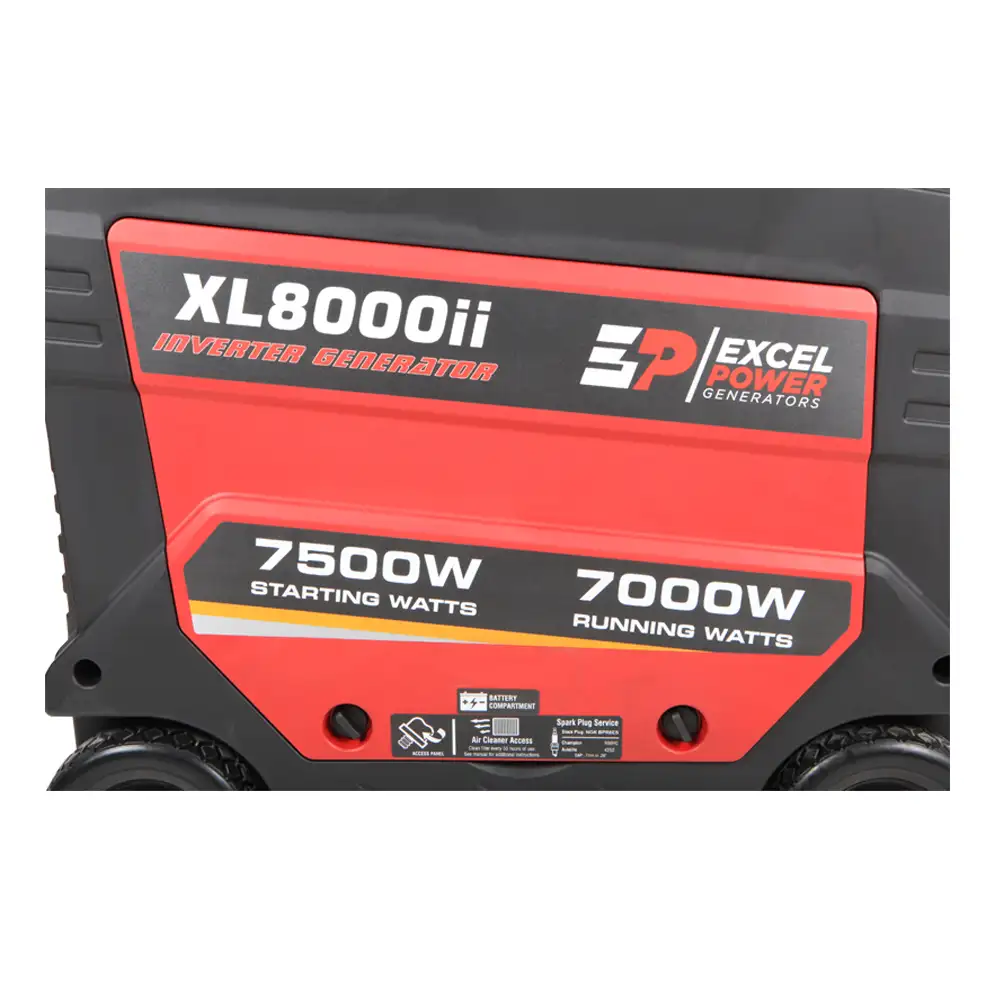 Excel Power XL8000ii 7.5KW Petrol Inverter Generator