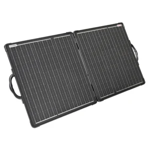 Excel Power 100W Portable Folding Solar Panel Right Side View.