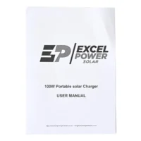 Excel Power 100W Portable Folding Solar Panel