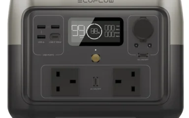 EcoFlow RIVER 2 Max Portable Power Station Face View.