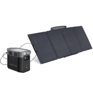 EcoFlow DELTA 2 + EcoFlow 400W Solar Panel.