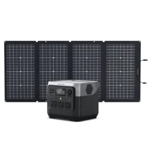 EcoFlow RIVER 2 Pro + EcoFlow 220W Solar Panel.