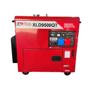 Excel Power XLD9500QT 6.5KW Three Phase Diesel Generator.