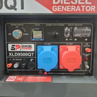 Excel Power XLD9500QT 6.5KW Three Phase Diesel Generator